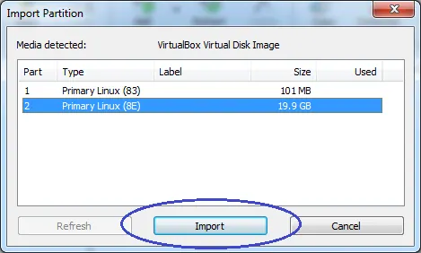 Inspect a VirtualBox VDI File — example PowerISO interface screenshot
